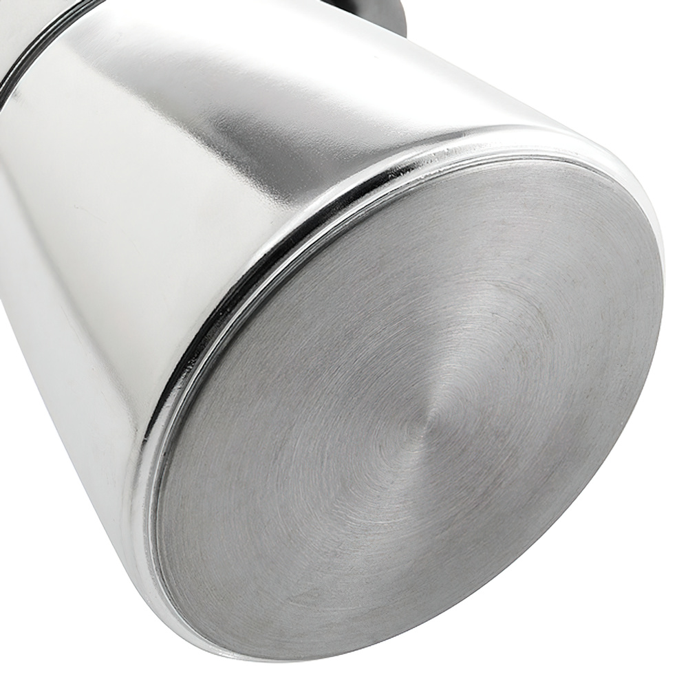 Cafetera Inducción Aluminio 6 Tazas (300 Ml.) - BigMat