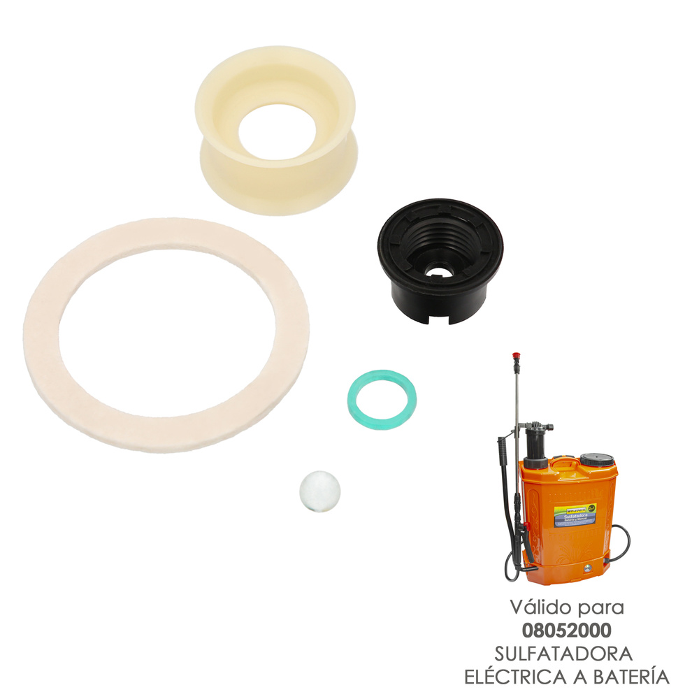 ▷🥇 distribuidor kit cazoleta y valvula para sulfatadora electrica wolfpack  08052000