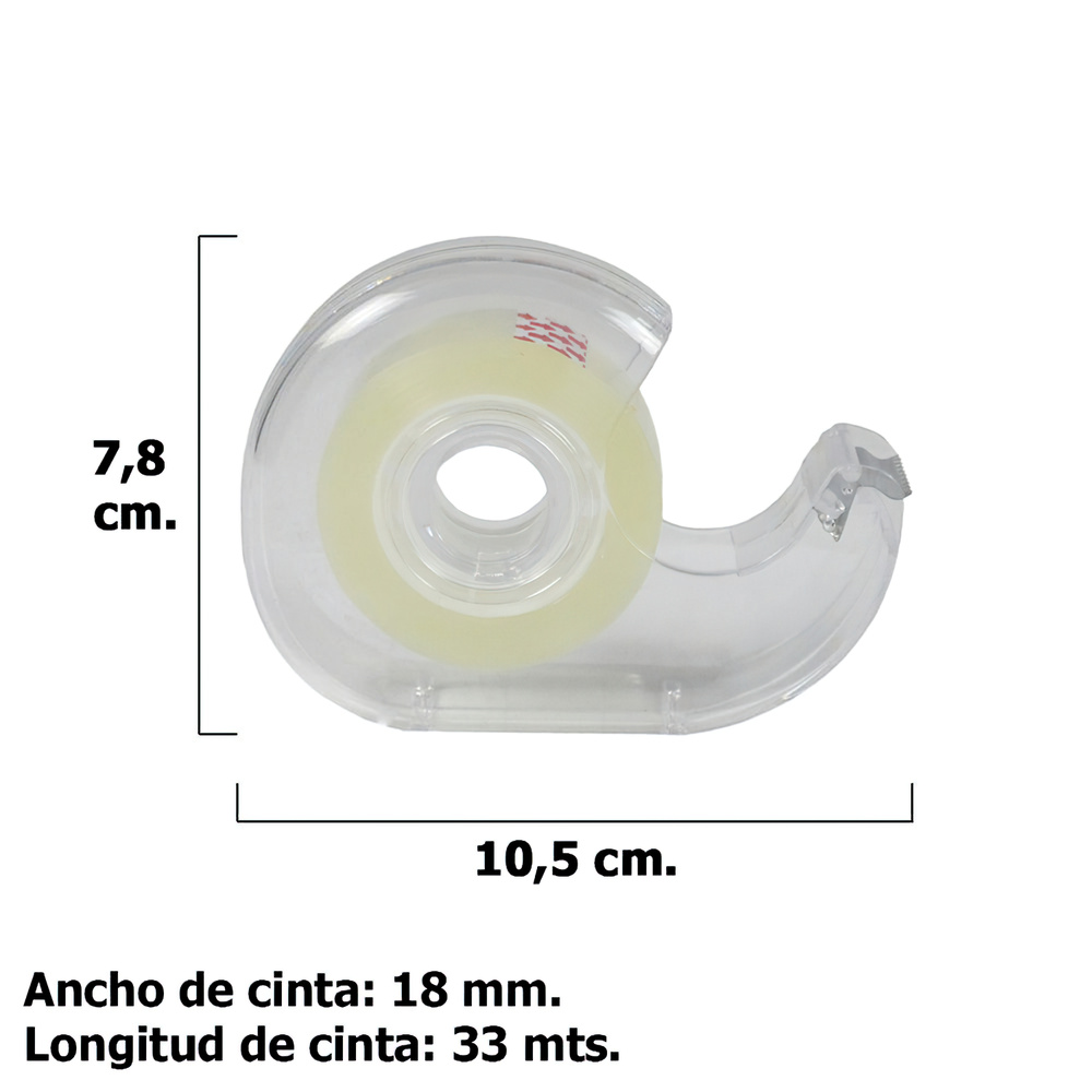 ▷🥇 distribuidor cinta celo adhesivo transparente 18 mm x 33 mts